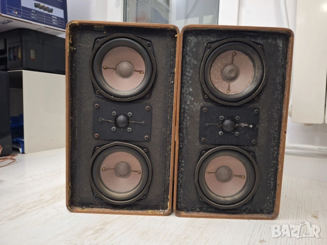 Редки немски тонколони Hi-Fi Hochleistungs-Lautsprecherbox TYPE 03674,, снимка 3 - Тонколони - 55147067