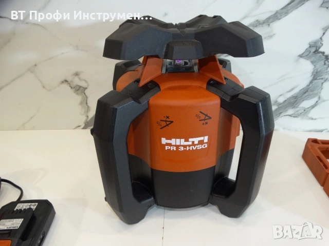 Hilti PR 3 HVSG - Ротационен лазер със зелен лъч, снимка 3 - Измервателни инструменти - 54637349