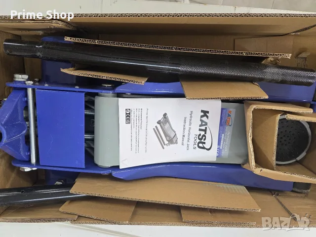 Нископрофилен хидравличен крик крокодил KATSU Tools 3 тона, 75-505 мм, снимка 11 - Други инструменти - 55467337