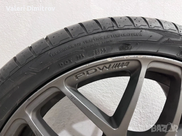 Летни гуми PETLAS 225/40R18, 255/35/R18 DOT25 с джанти, снимка 2 - Гуми и джанти - 54168806