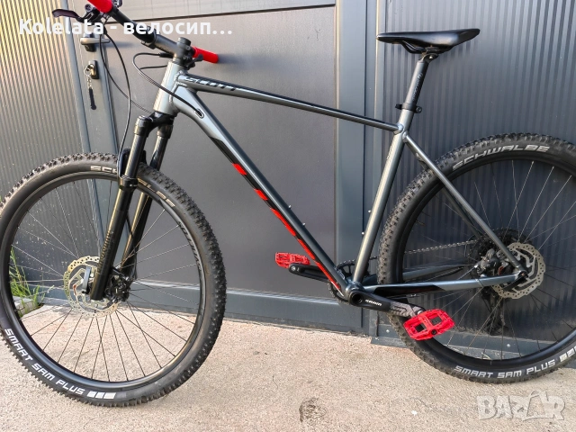 29" Scott, XL, въздушна вилка Rockshox, 1x12, планински алуминиев велосипед, снимка 2 - Велосипеди - 54512372
