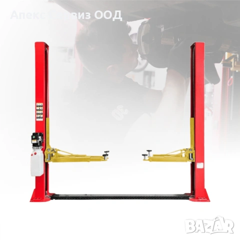 Двуколонен подемник с долна синхронизация модел QJY4.0-D RED, 4 T