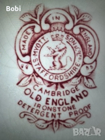 Винтидж сервиз за хранене Old England, снимка 6 - Сервизи - 55152062