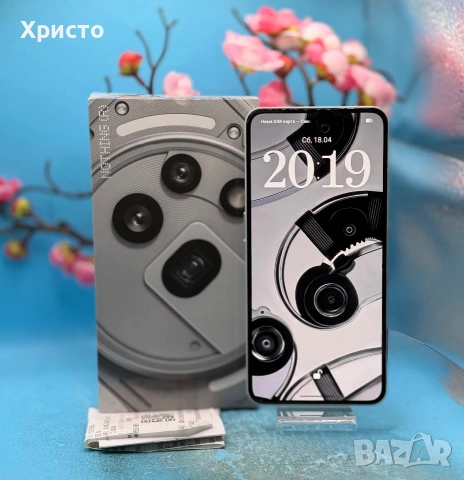 ГАРАНЦИОНЕН!!! Nothing Phone (3a) Pro, 256GB, 12GB RAM, 5G, Grey 