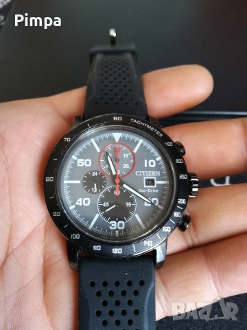 Citizen eco drive chronograph b612-s109710 часовник, снимка 2 - Мъжки - 54561248