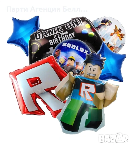 Комплект балони Roblox 7 бр. фолио 