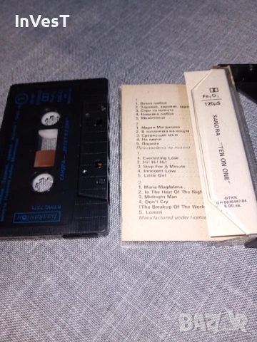 Аудио касета Sandra, снимка 2 - Аудио касети - 54309987