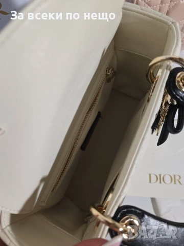 Lady Dior Дамска Бяла Чанта Код Brand Luxury Fashion2, снимка 9 - Чанти - 54953023