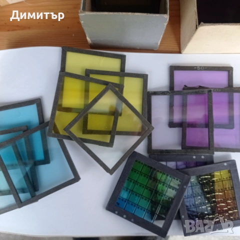 Стъклени светлофилтри фотографски плаки, снимка 6 - Обективи и филтри - 54385306