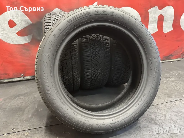 205 55 17, Зимни гуми, Dunlop WinterSport5, 4 броя, снимка 5 - Гуми и джанти - 55436636