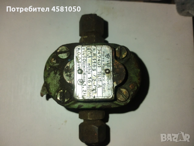 Зъбна помпа за централно смазване, снимка 3 - Водни помпи - 54709033