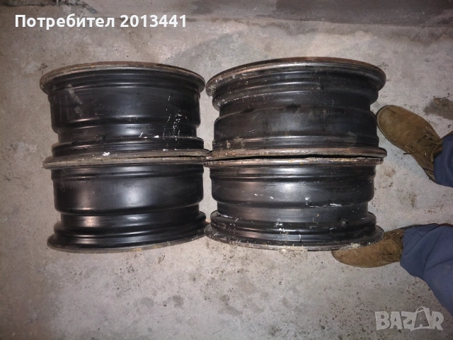 Железни джанти, снимка 4 - Гуми и джанти - 54368161