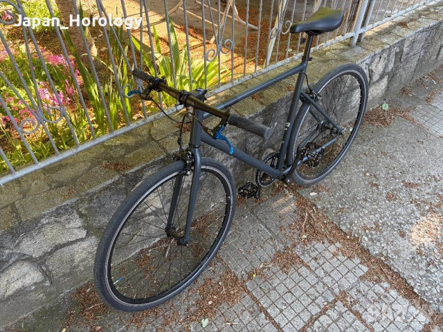 Elops Single Speed 500 Dark Grey, снимка 2 - Велосипеди - 54596116