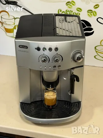 Кафемашина кафе автомат delonghi magnifica с гаранция, снимка 5 - Кафемашини - 55470649