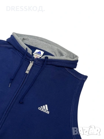 Adidas 90’s vintage оригинален мъжки спортен елек, L размер , снимка 4 - Спортни дрехи, екипи - 54870940