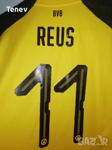 Borussia Dortmund Reus Puma нова оригинална тениска фланелка Марко Ройс Борусия Дортмунд , снимка 3 - Тениски - 47234880
