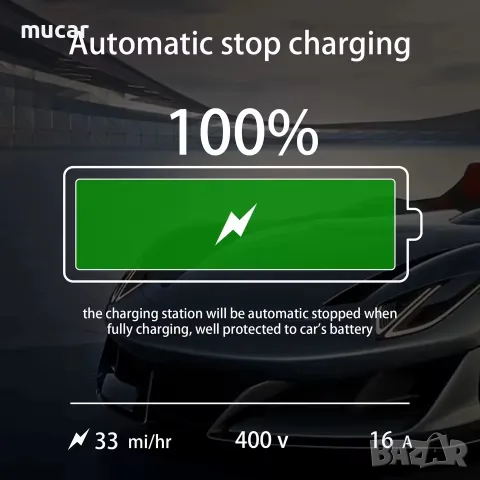 Мобилно зарядно за електромобил Feyree EV Charger Type 2 (11kW, 16A), снимка 4 - Аксесоари и консумативи - 55496456
