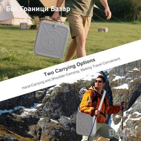 Нов Защитен калъф Starlink Mini EVA органайзер водоустойчива чанта куфар с презрамка, снимка 7 - Други стоки за дома - 54057376