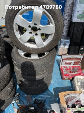 4 броя 5Х112 225/55 R16 , снимка 5 - Гуми и джанти - 54935551