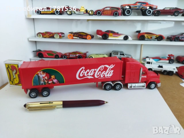 Колекционерски камион COCA COLA 31см. Старо издание, снимка 5 - Колекции - 54571920
