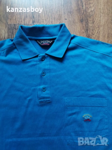 PAUL & SHARK - страхотна мъжка тениска КАТО НОВА M, снимка 2 - Тениски - 54043908