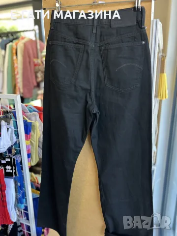 Дамски черни дънки G-Star RAW Tedie Ultra High Straight, снимка 2 - Дънки - 55510139