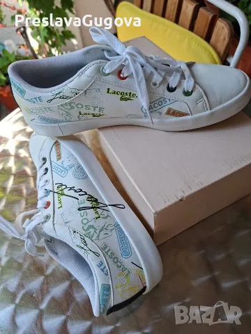 Кецове на Lacoste, снимка 3 - Кецове - 55650499