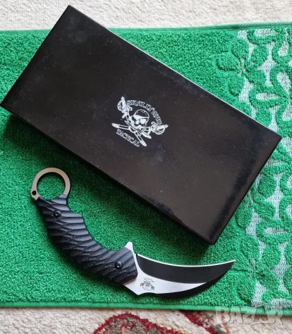 Тактически нож тип карамбит - Skallywag Tactical Deep 6, снимка 9 - Ножове - 55601678