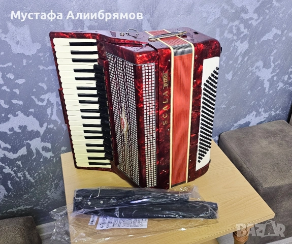 SCALA D'ORO Акустичен 120 баса, снимка 10 - Акордеони - 54756136