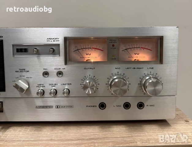 🔉Ретро дек AKAI GXC-709D - Профилактиран - Made in Japan🔉, снимка 4 - Декове - 55124165