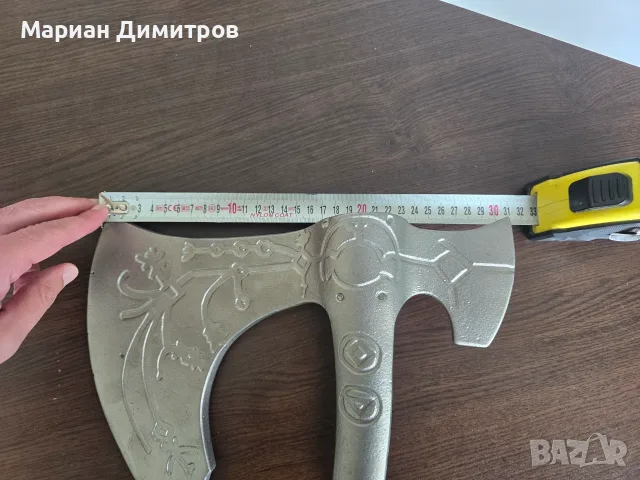 Реплика на брадвата на Кратос, снимка 6 - Колекции - 55453210