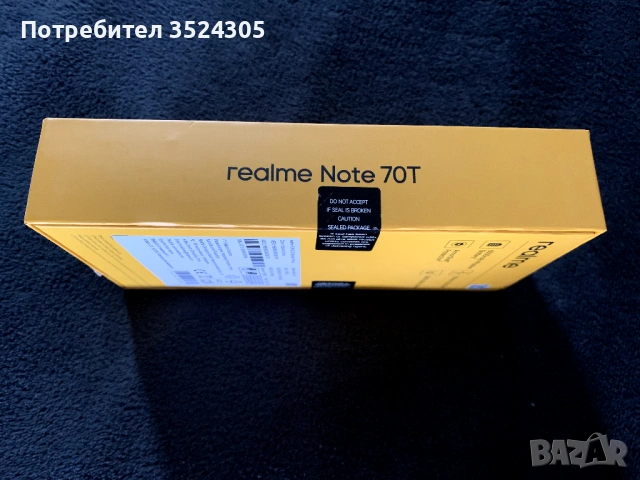 Смарт телефон Realme 70Т , снимка 3 - Други - 54474524