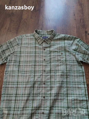 Patagonia M'S Puckerware Men's Shirt - страхотна мъжка риза КАТО НОВА 2ХЛ, снимка 5 - Ризи - 55563635