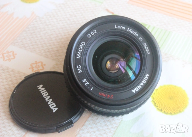 Miranda MC Macro 24mm F2.8  Минолта захващане, снимка 11 - Обективи и филтри - 54921664