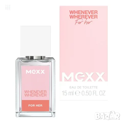 Нови дамски парфюми Mexx Whenever Wherever 15ml, снимка 4 - Дамски парфюми - 55589335