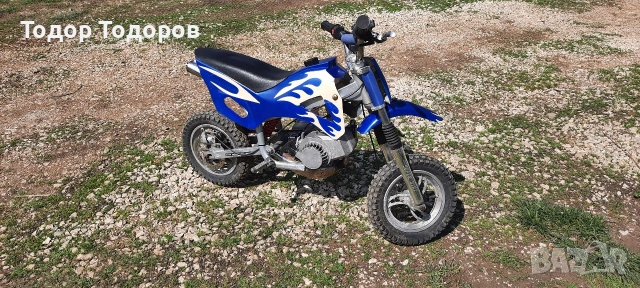 Мини мото КРОСОВ pocket детски мотор Dirt bike 49cc