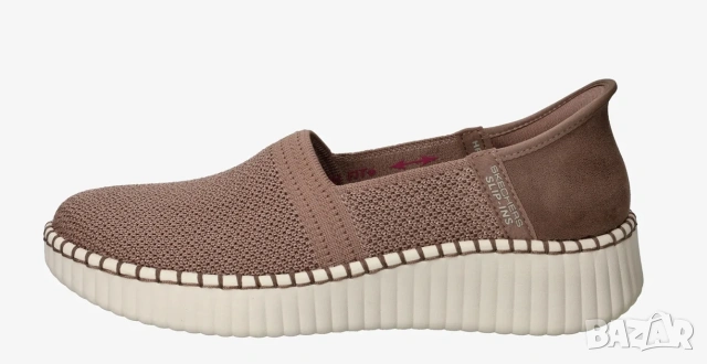 Skechers - Дамски пътнически обувки  / маратонки Wilshire BLVD, цвят мока, номер 39-40 , снимка 2 - Други - 55126918