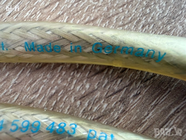 Audioplan Musicable Interconnect / Аудио кабели, снимка 9 - Ресийвъри, усилватели, смесителни пултове - 53965296