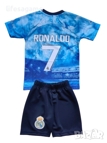 Детски футболен екип Реал Мадрид Роналдо комплект Real Madrid Ronaldo , снимка 2 - Детски комплекти - 51611763