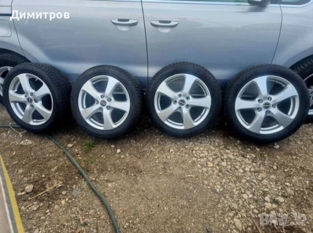 4 алуминиеви джанти 17" BORBET; 5X112, снимка 2 - Гуми и джанти - 54186971