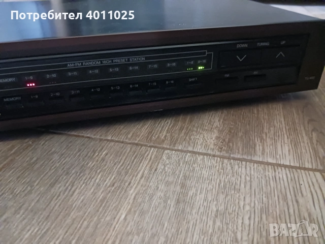 Тунер denon tu-450, снимка 2 - Ресийвъри, усилватели, смесителни пултове - 55234677