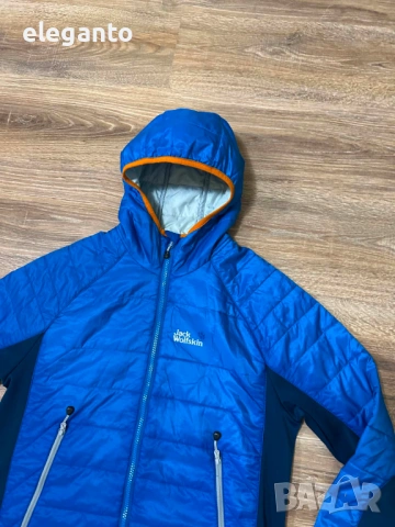 Мъжко хибридно яке Jack Wolfskin  Мicroguard MaxLOFT Insualted Jacket , S размер , снимка 2 - Якета - 54477091