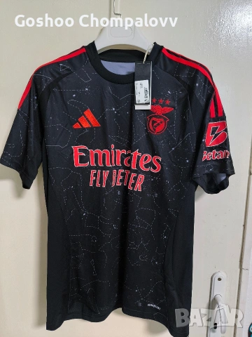 Чисто нови оригинални футболни екипи наManchesterArsenalRealBayernRomaJuveBenficaLi, снимка 4 - Футбол - 54742530