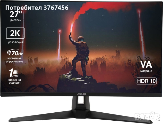 Монитор Asus TUF Gaming VG27AQA1A