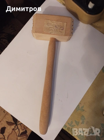 Чук за месо от соца (чисто нов!), снимка 3 - Антикварни и старинни предмети - 54165609