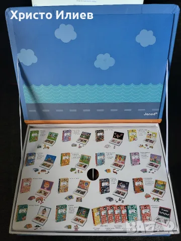 Магнитна книга Превозни средства Janod, снимка 8 - Игри и пъзели - 55309579