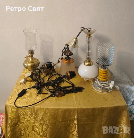 Ретро полилеи от соца, снимка 2 - Антикварни и старинни предмети - 55227837