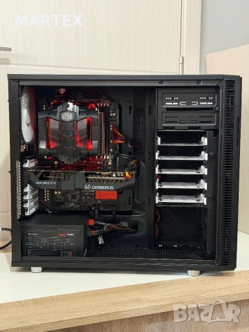 Геймърски компютър i7-6700K, GTX 1070ti, 32GB, снимка 2 - Геймърски - 54248073