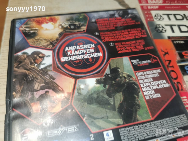 CRYSIS WARHEAD PC DVD 1806261118H1E3R, снимка 12 - Игри за PC - 54955011