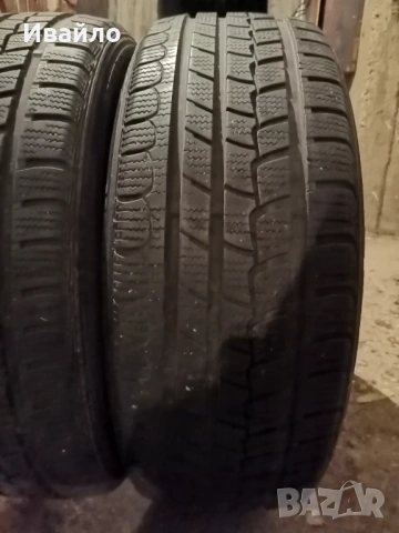 Продавам 2 броя зимни гуми 195.55.16 на 1 сезон дот 2021 Nexen , снимка 2 - Гуми и джанти - 54063255